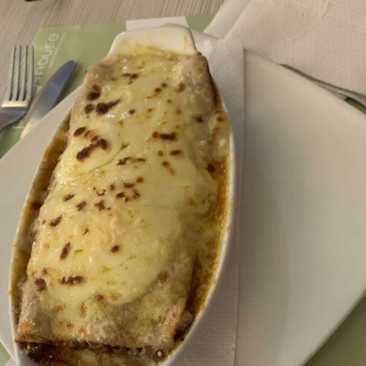 Lasaña…