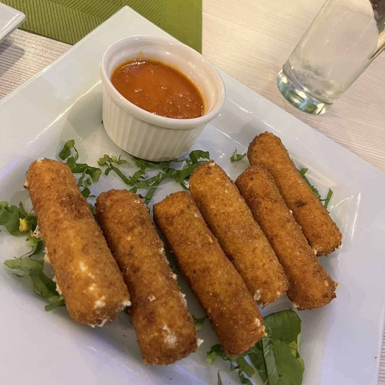 Dedos de Mozzarella