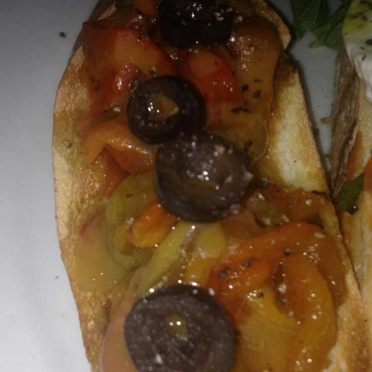 Bruschetta de Pimentones Asados, Impresionante, lo Mejor del Dia