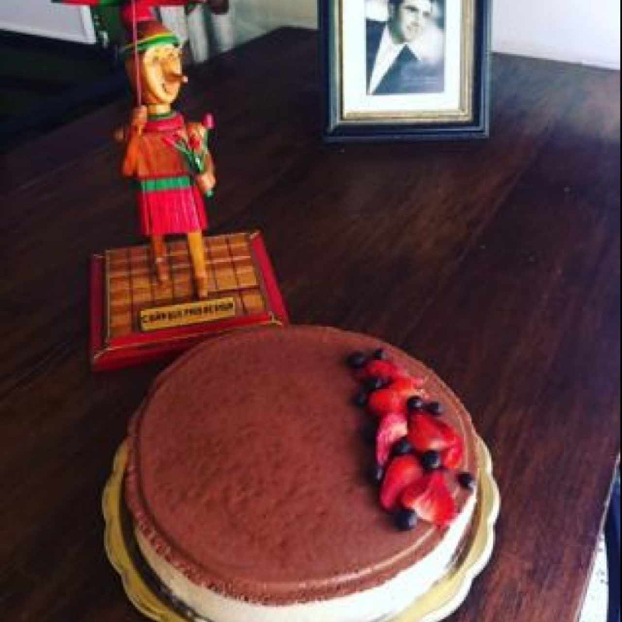 Mousse de chocolate