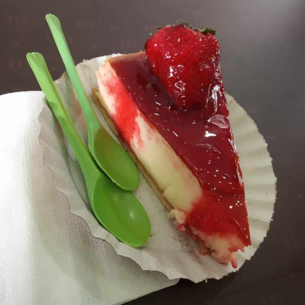 cheesecake de fresa