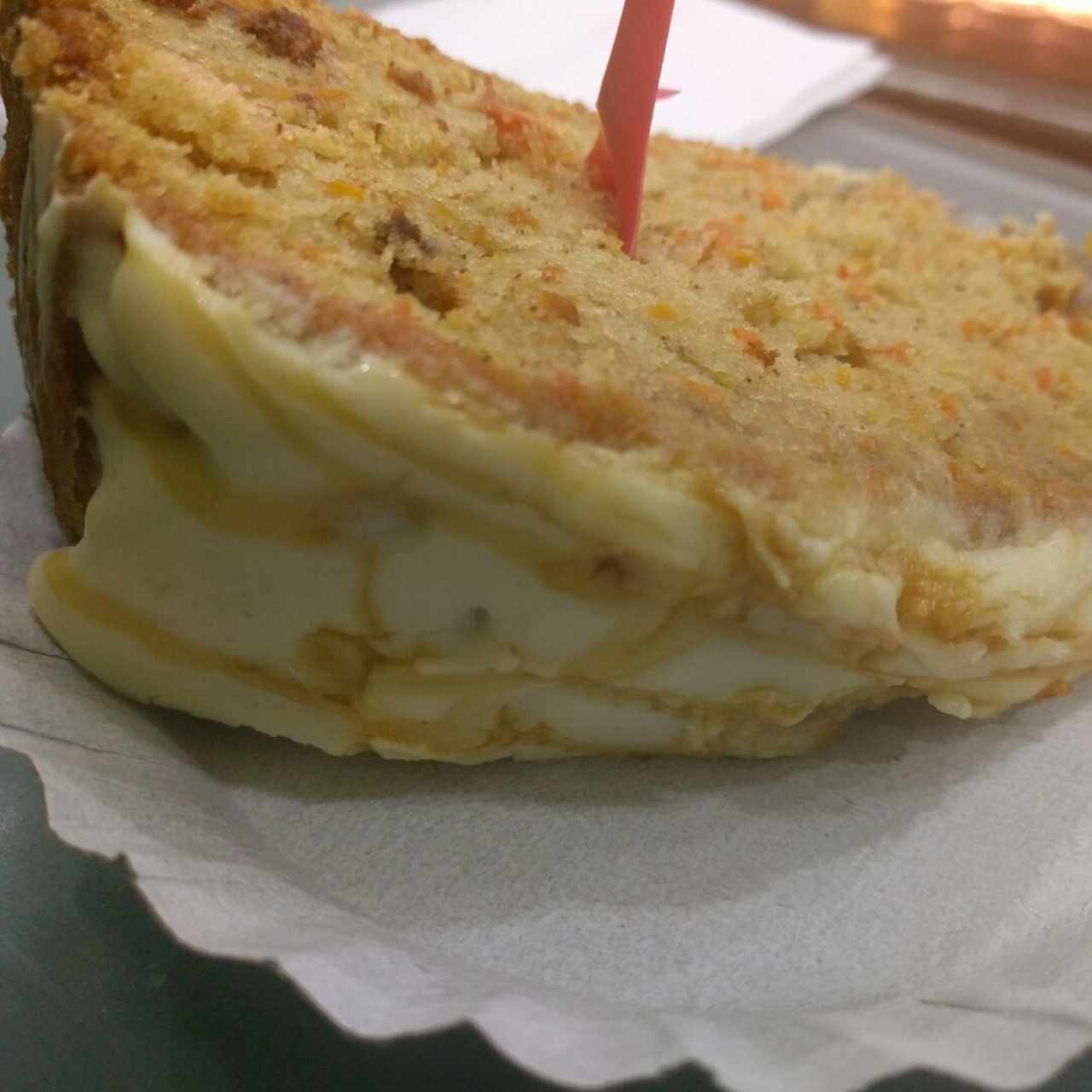 Torta de zanahoria con naranja