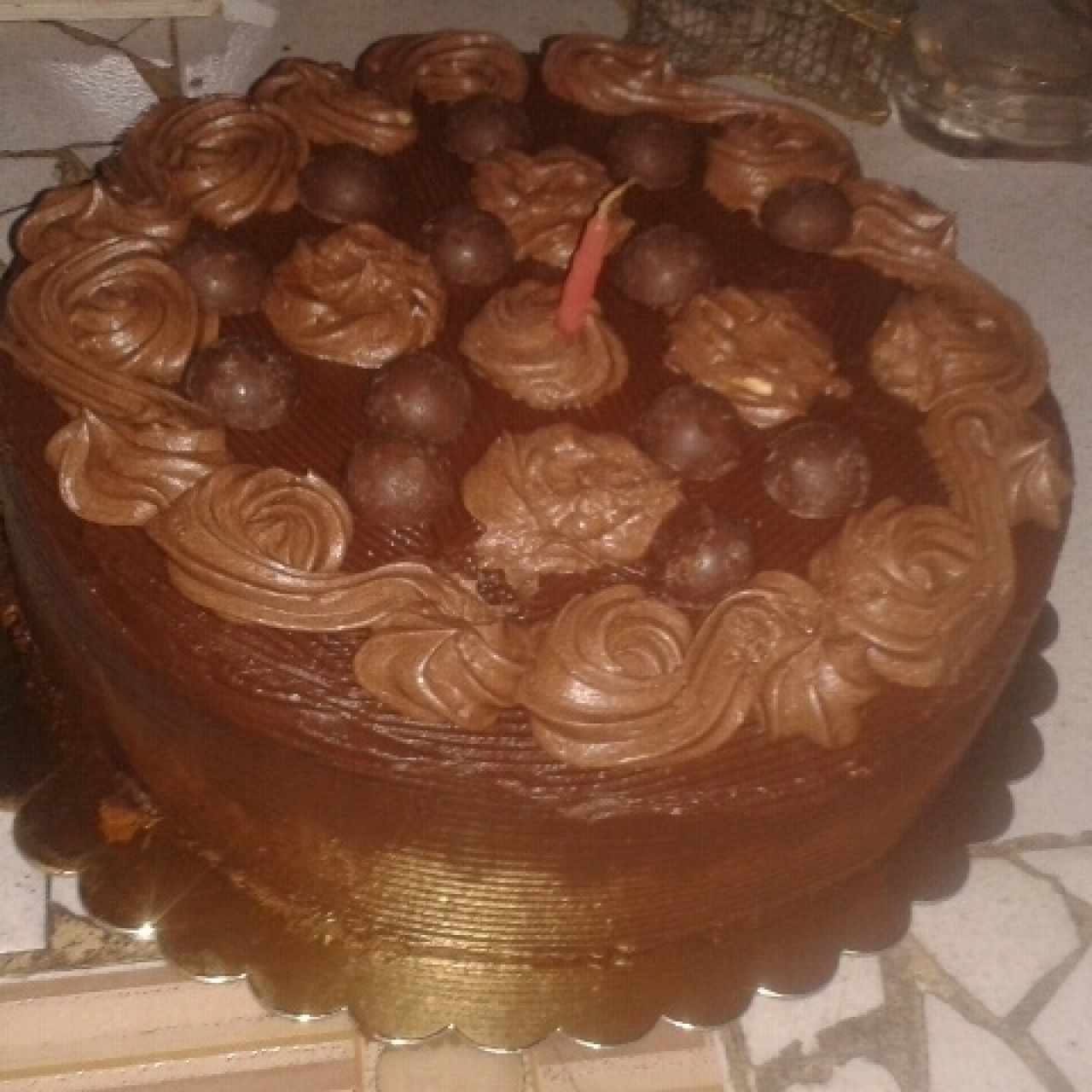 Torta de choco Froggi