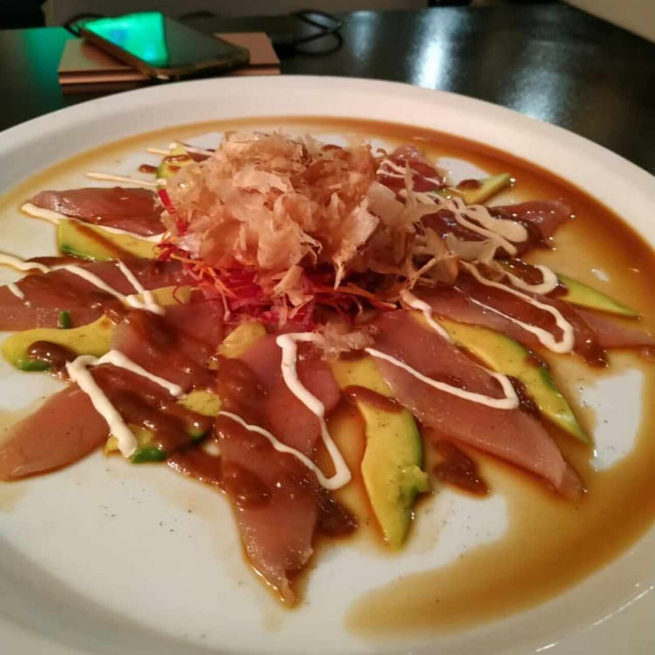 Maguro cóctel (entrada)