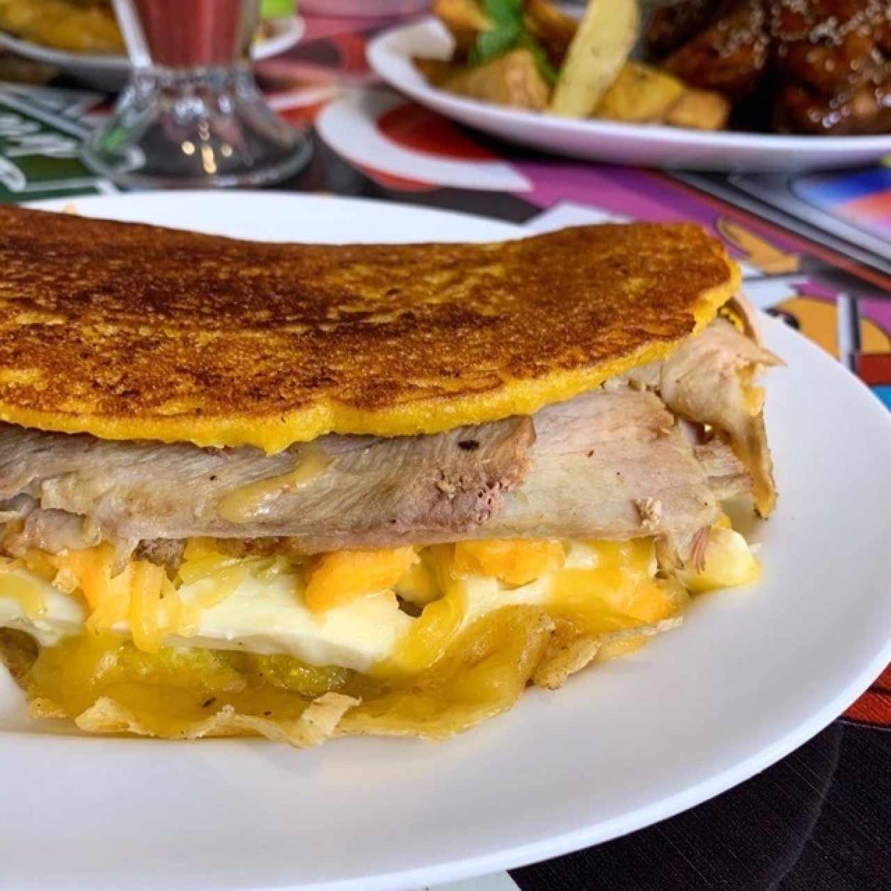 Cachapas - Quesera con Pernil