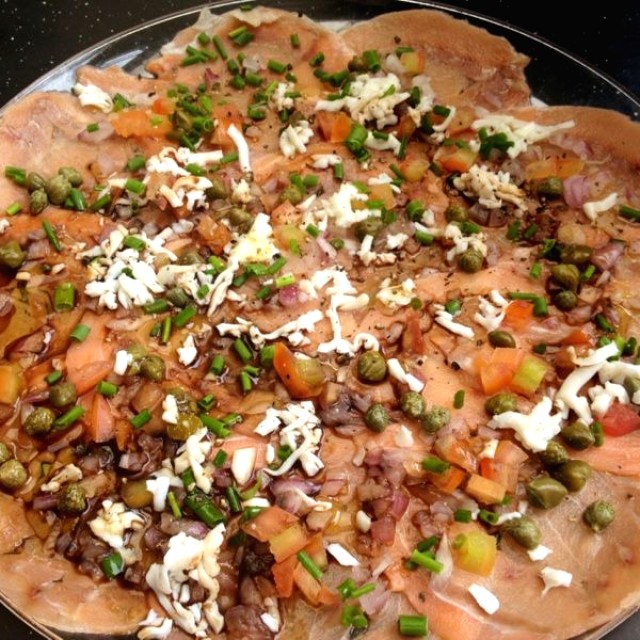 Carpaccio de Salmón