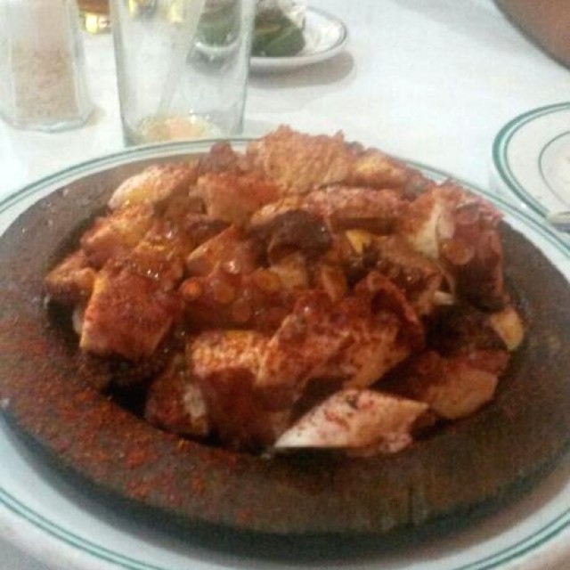 Entrada: pulpo a la gallega