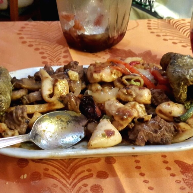 Parrilla mar y tierra