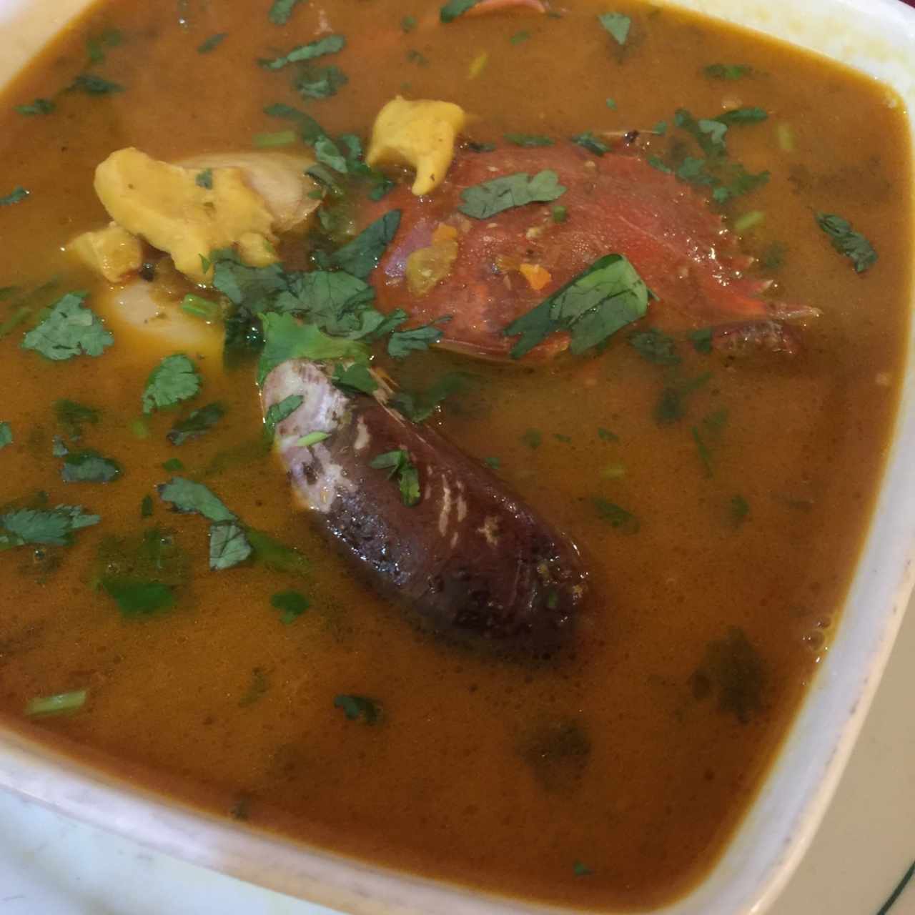 Sopa de mariscos