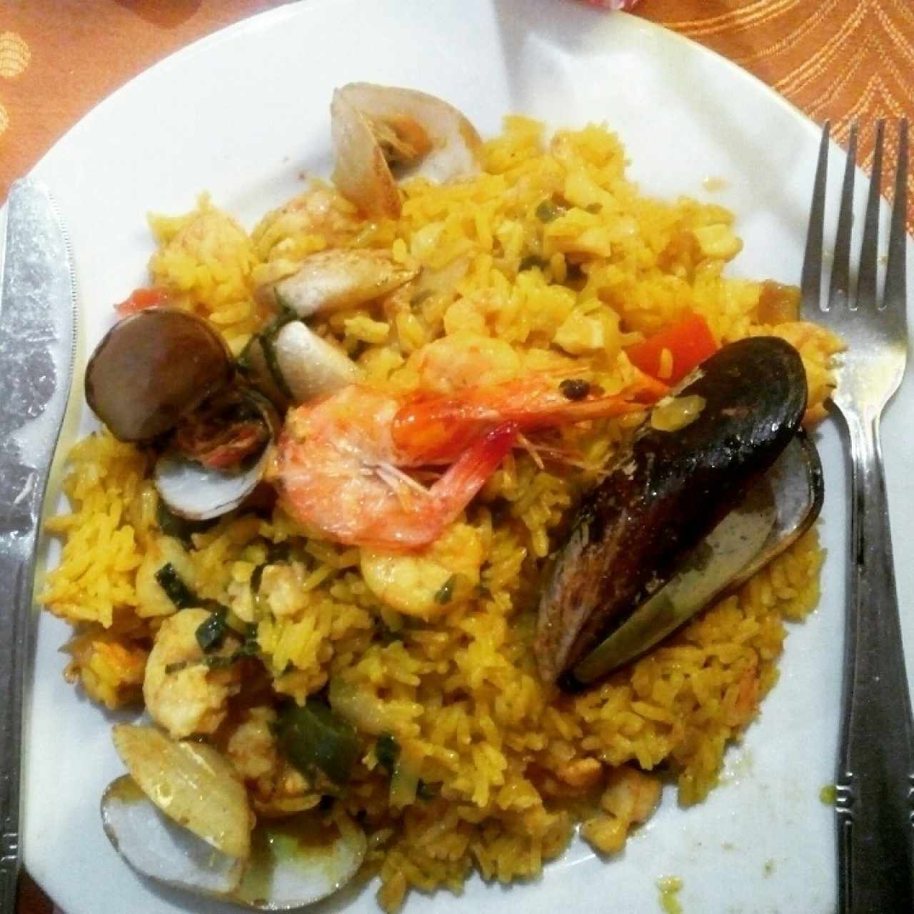 paella para 2 personas 