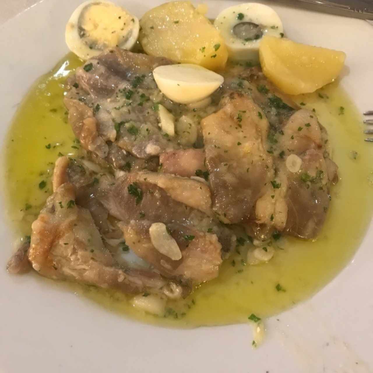 kokocha en salsa verde