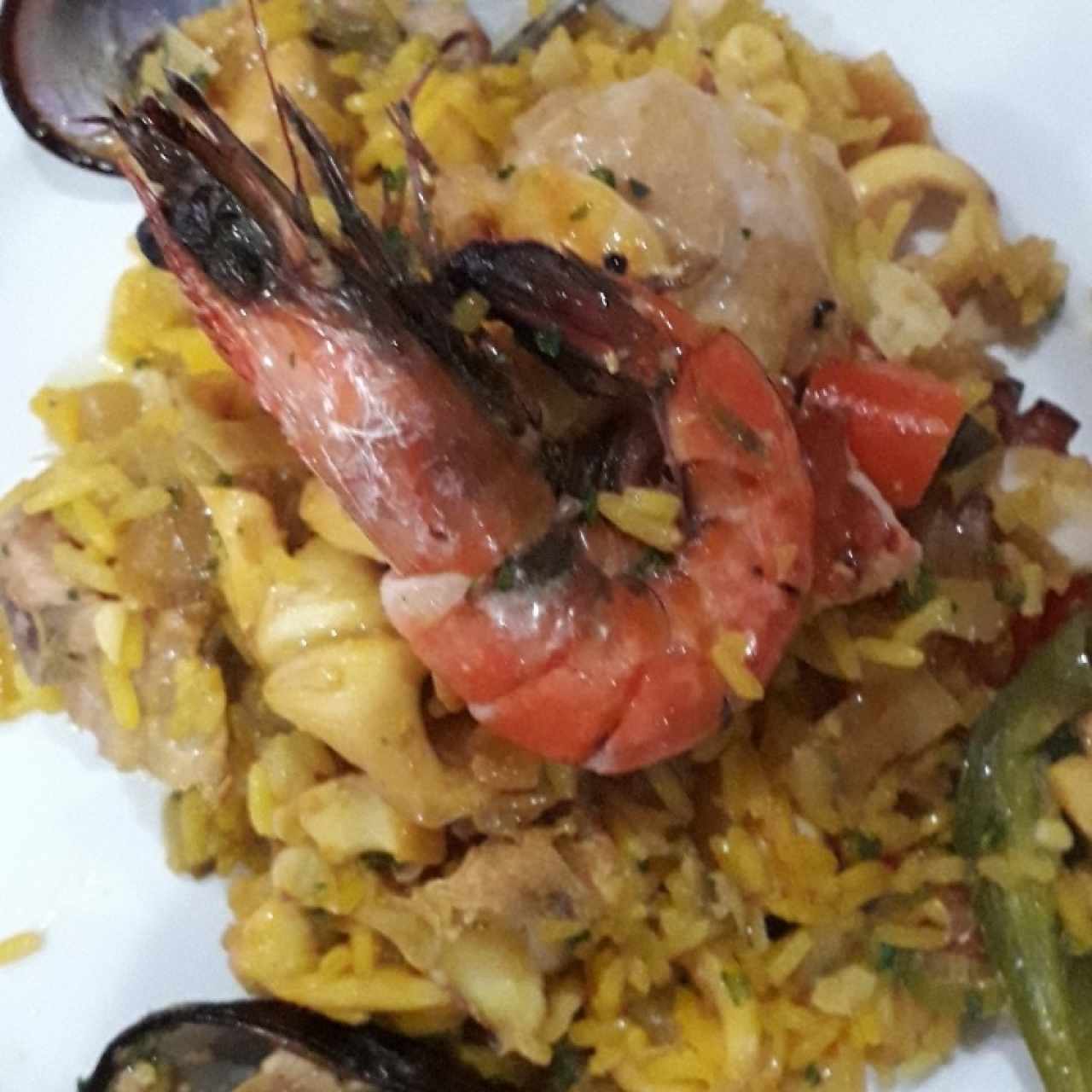Paella una porción 🔝Divina ♥️