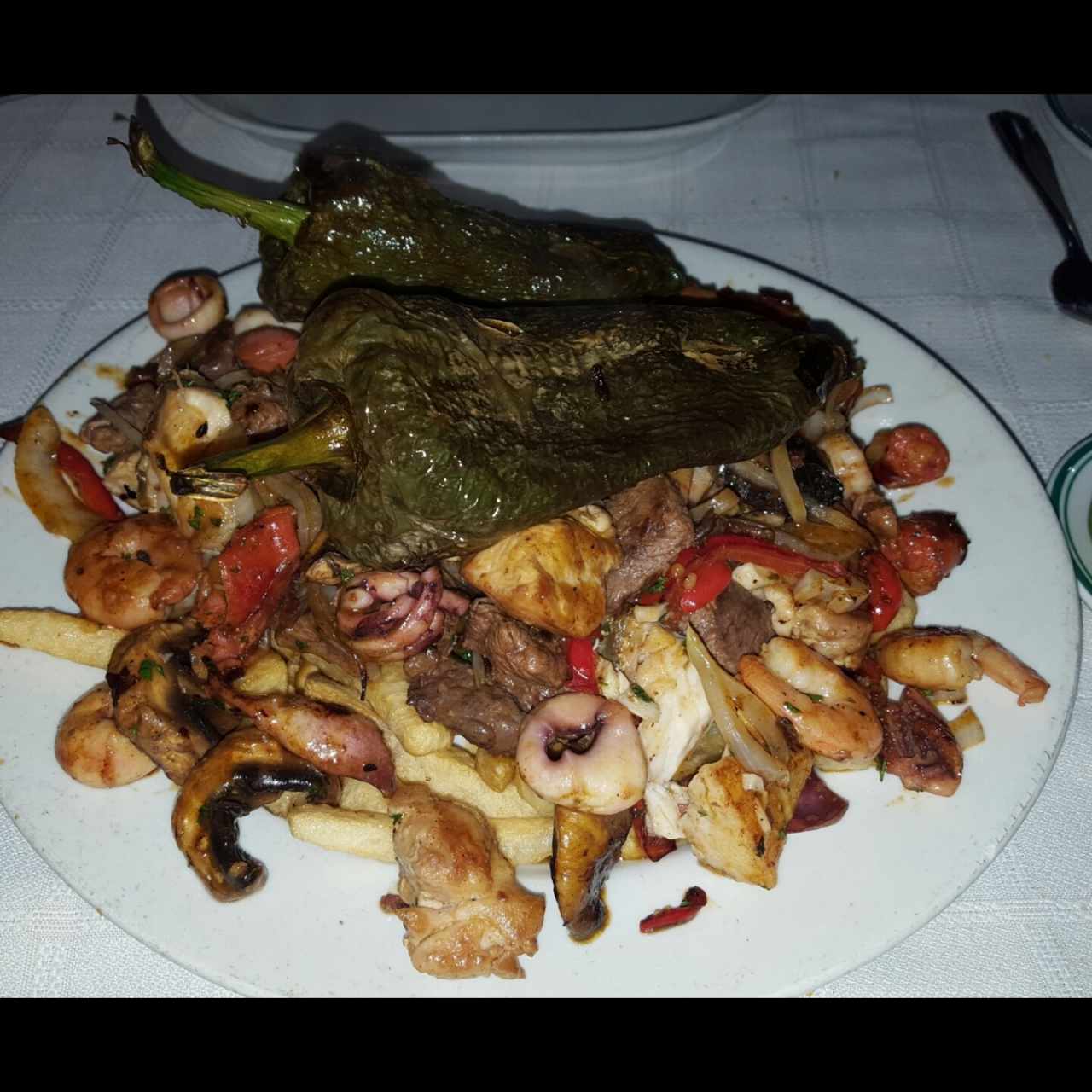 Parrilla Mar y tierra