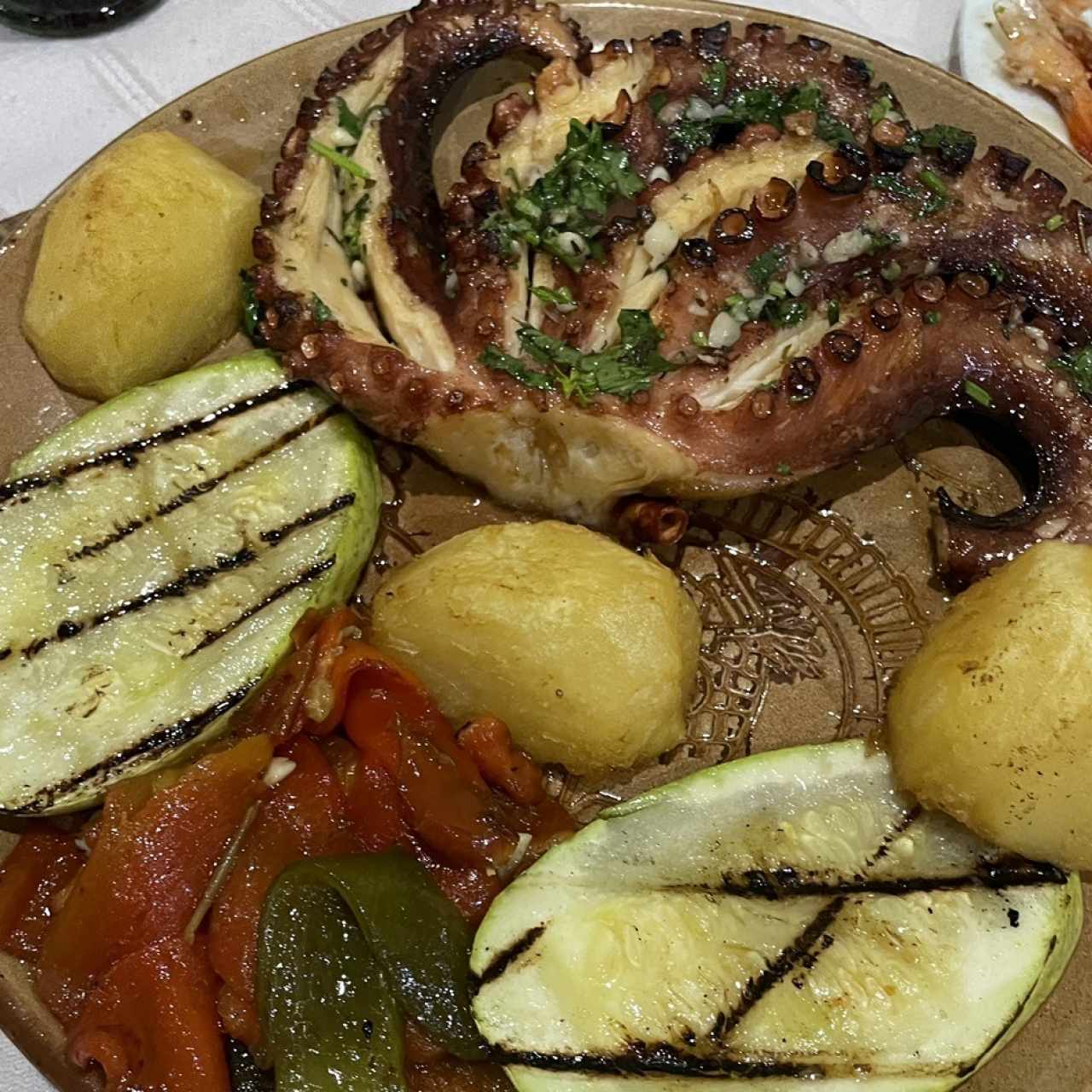 Pulpo a la parrilla