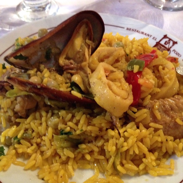 Paella de la casa 