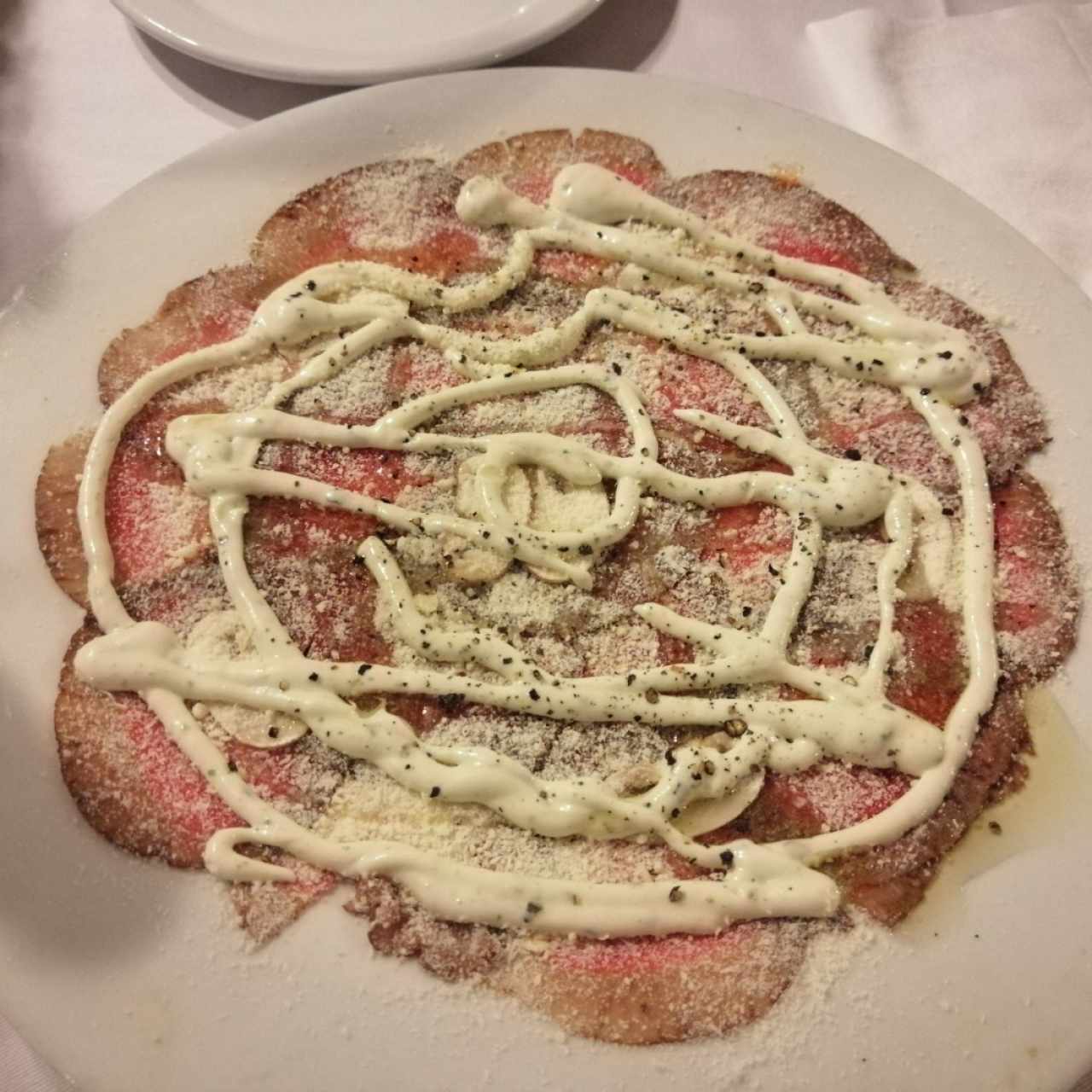 Carpaccio de lomito