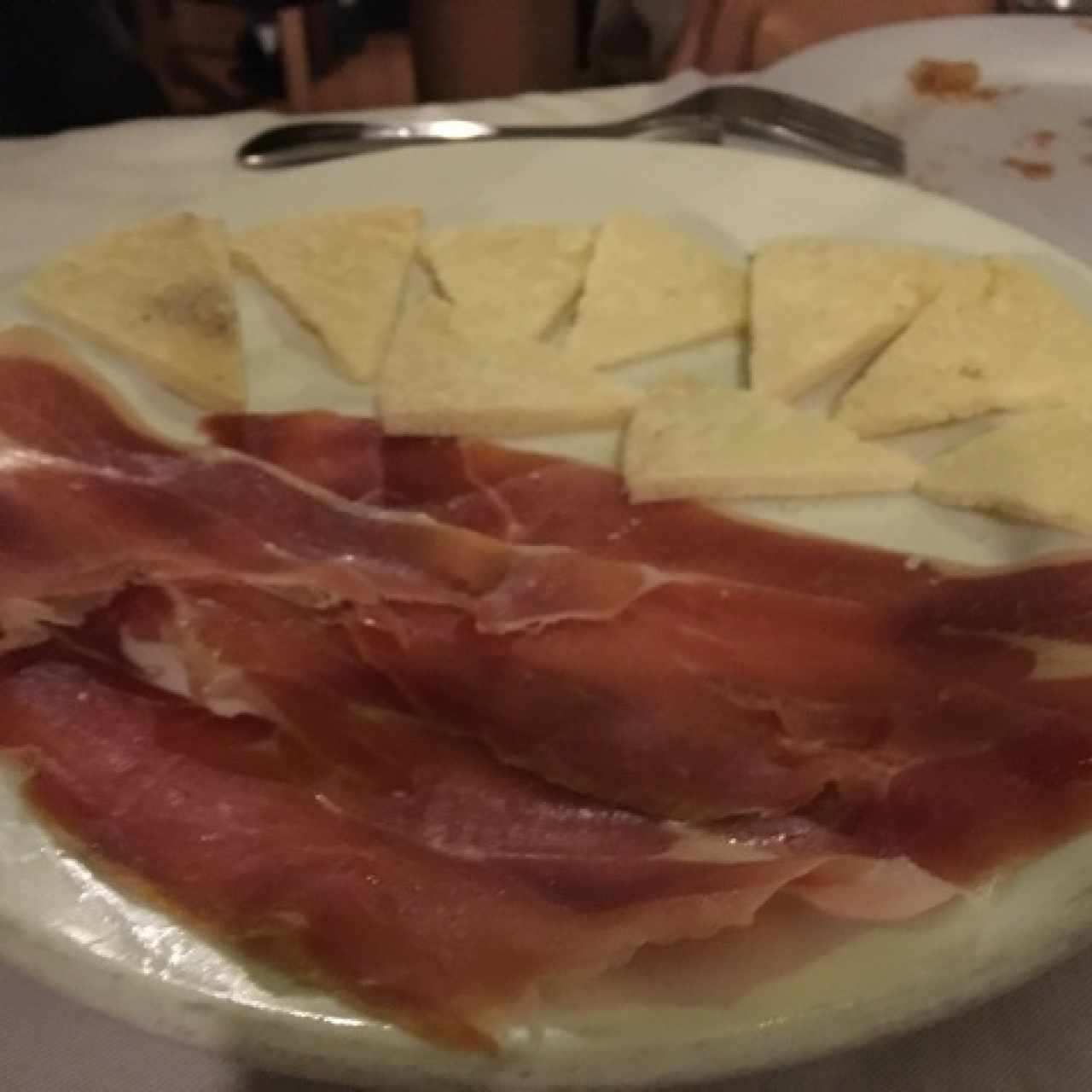 Jamón Serrano y Manchego