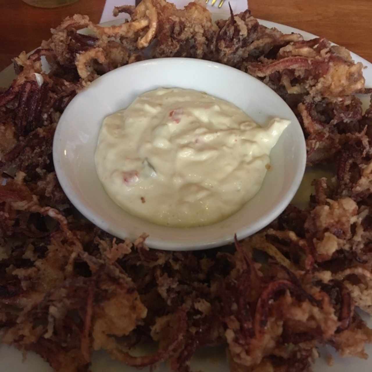 Paticas de Calamar con Tartara! 