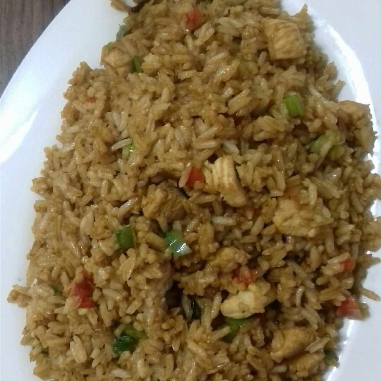 Arroz chaufa de pollo