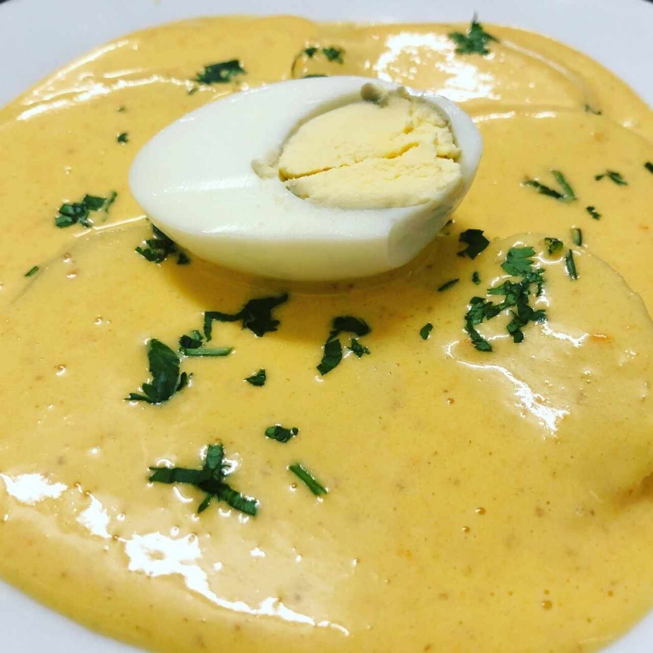 Papas a la huancaína