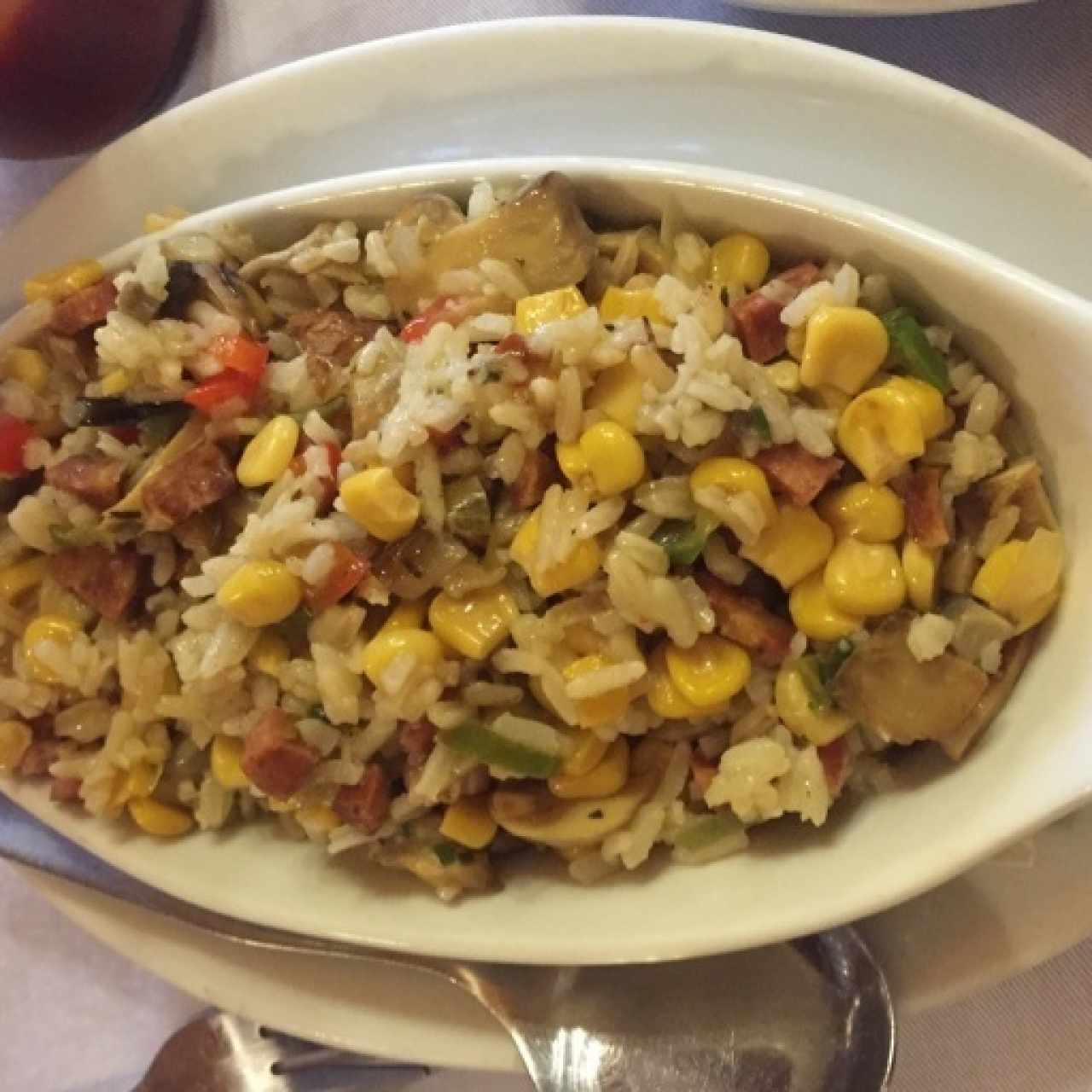 Arroz Gallo Pinto, un contorno muy rico..!
