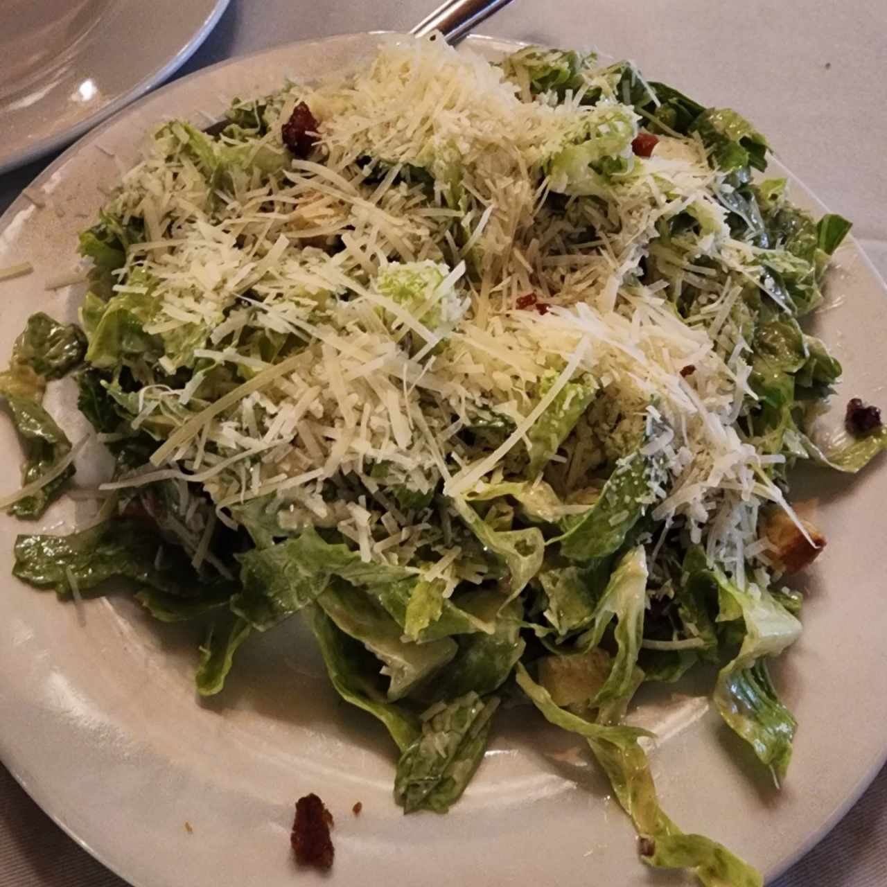 Ensalada César de lechuga 