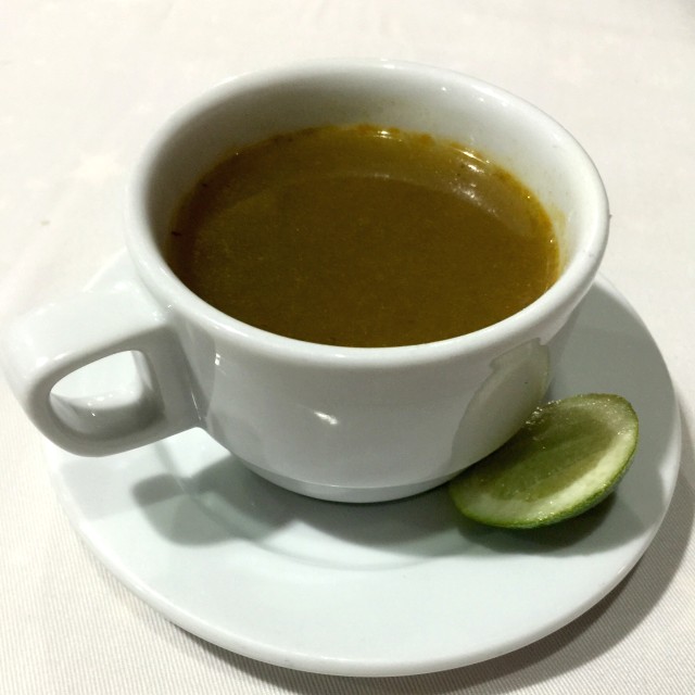 Sopa de bienvenida 