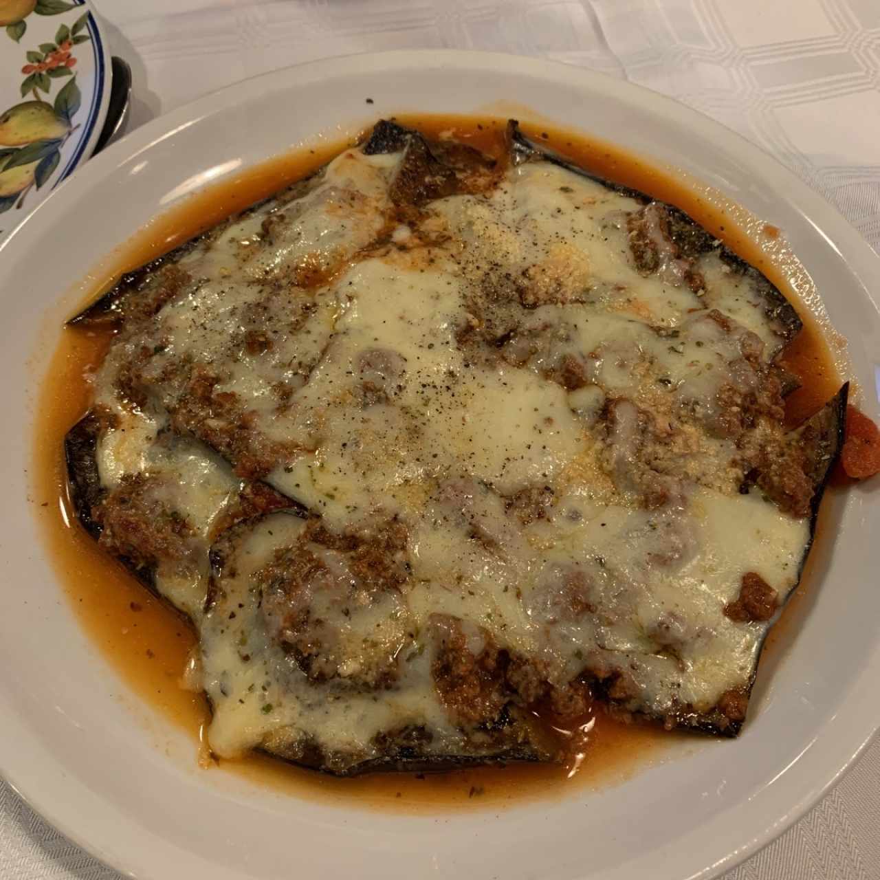 melenzana berenjena con carne