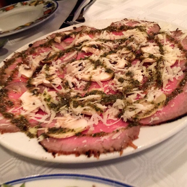 Carpaccio de Ternera