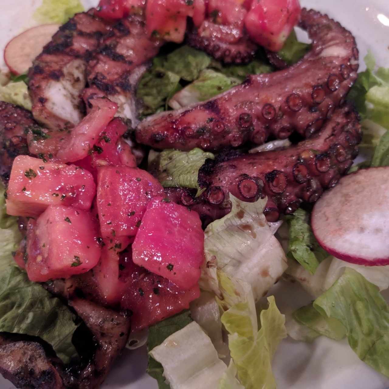 Pulpo a la parrilla