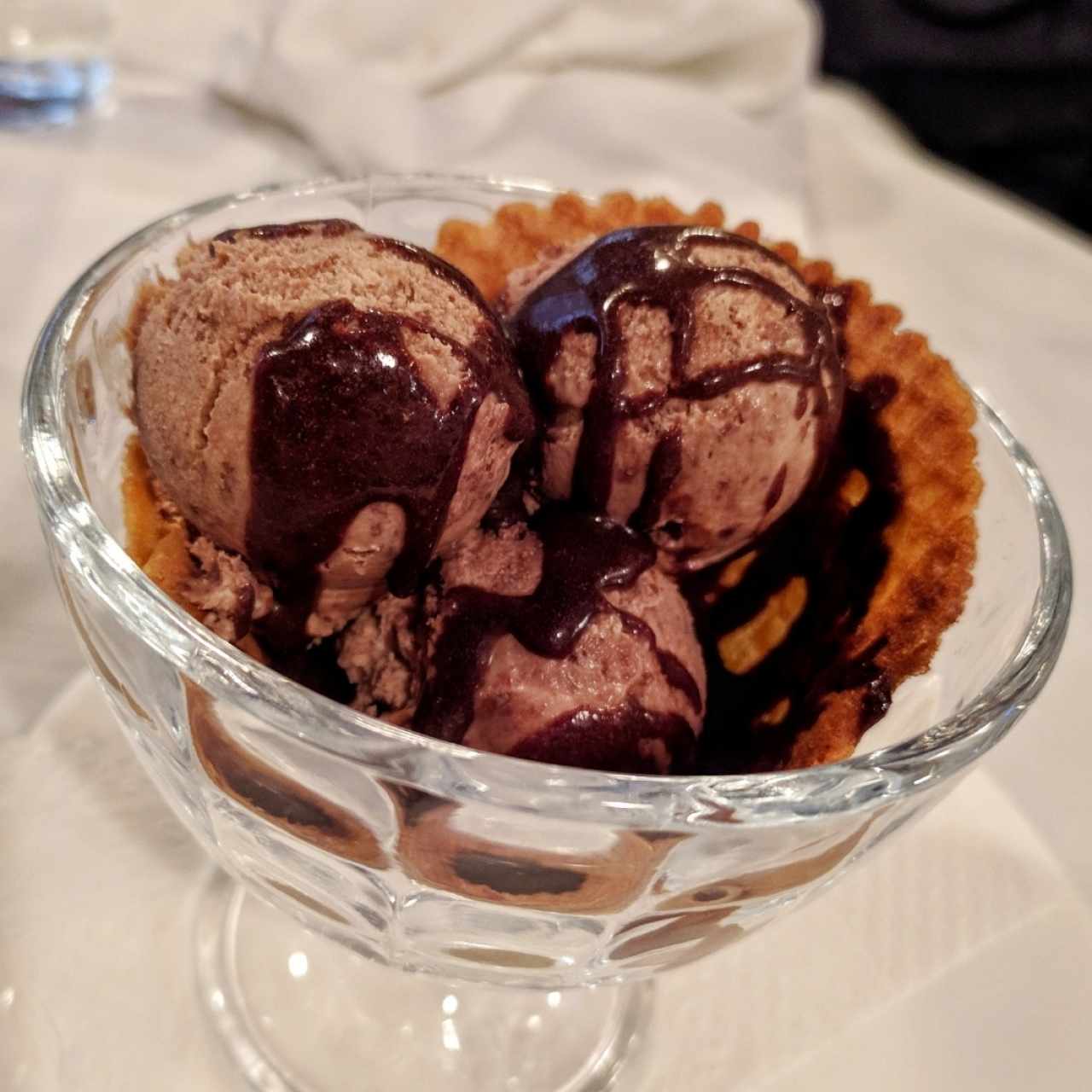 Helado de nutella