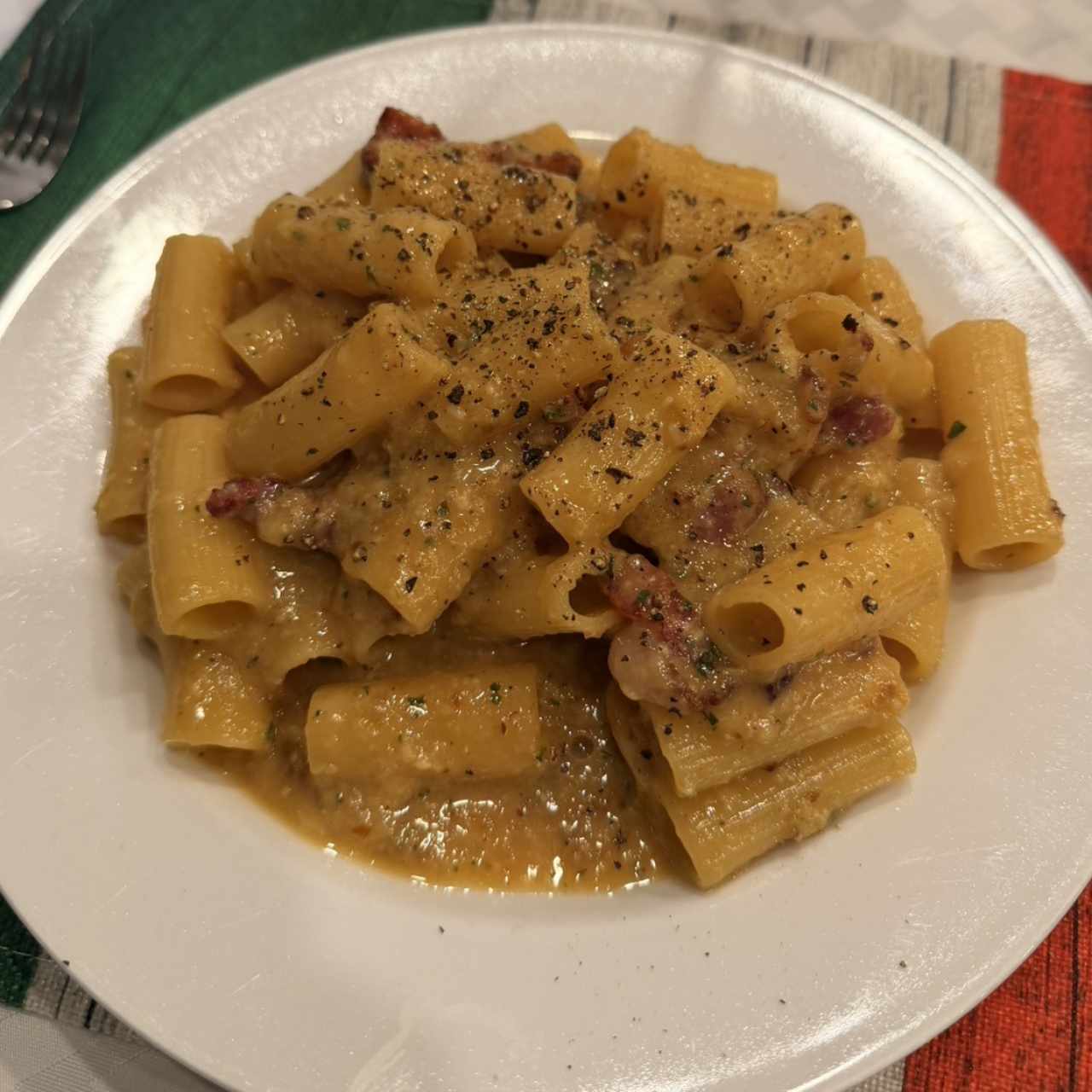 Pasta carbonara
