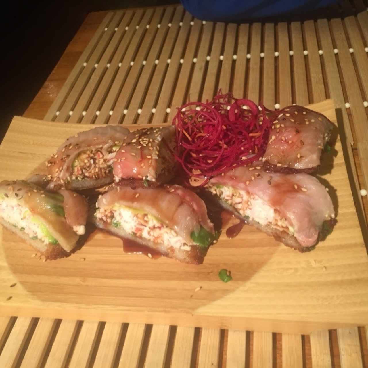 sushi pizza
