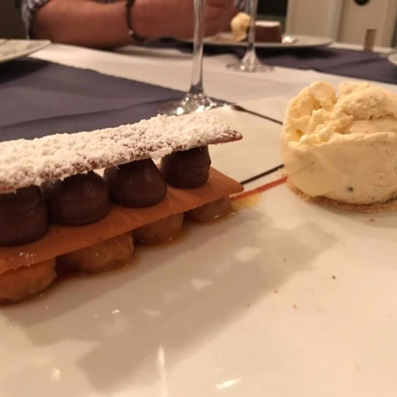 Napoleón de banana 