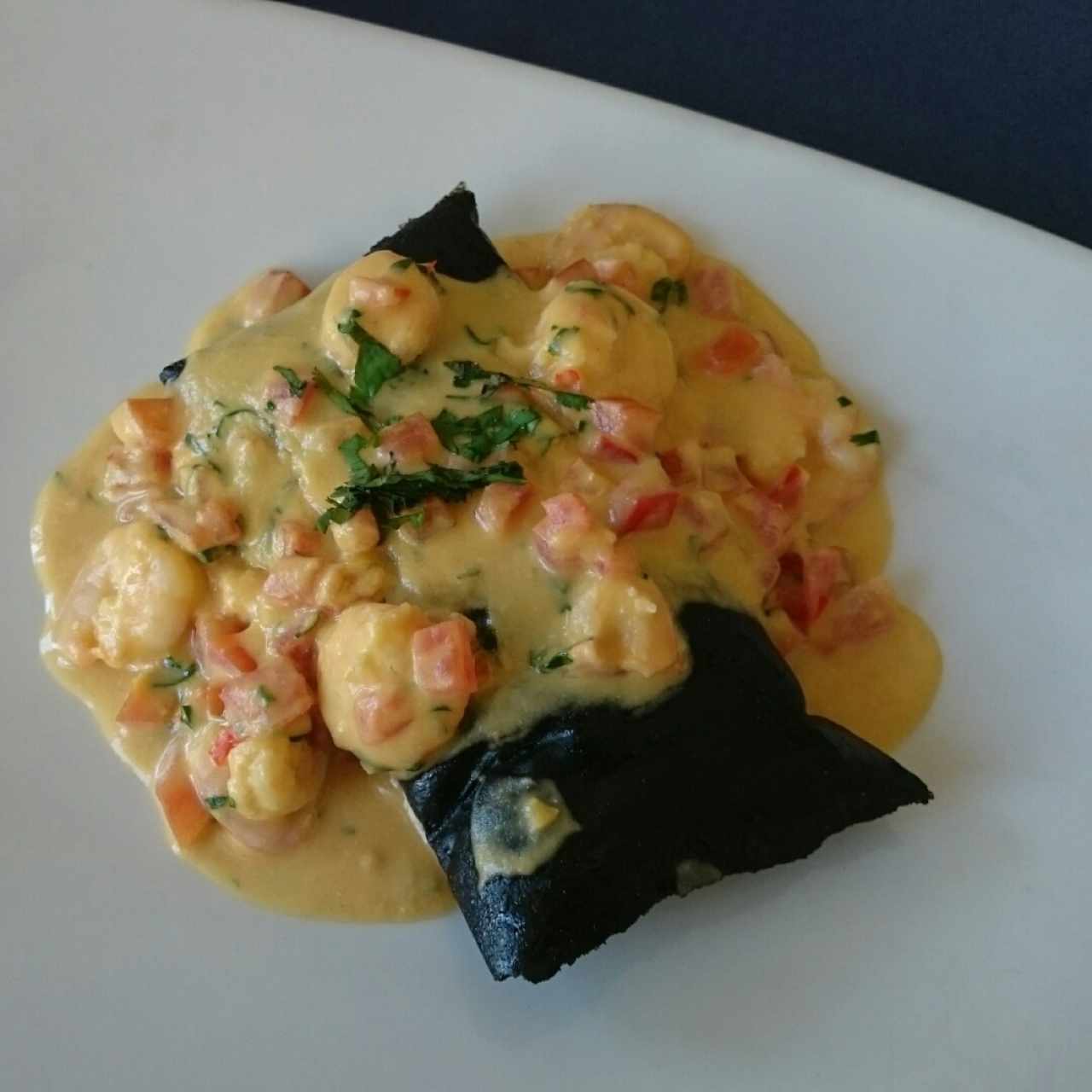Tamal Negro de Frutos del Mar