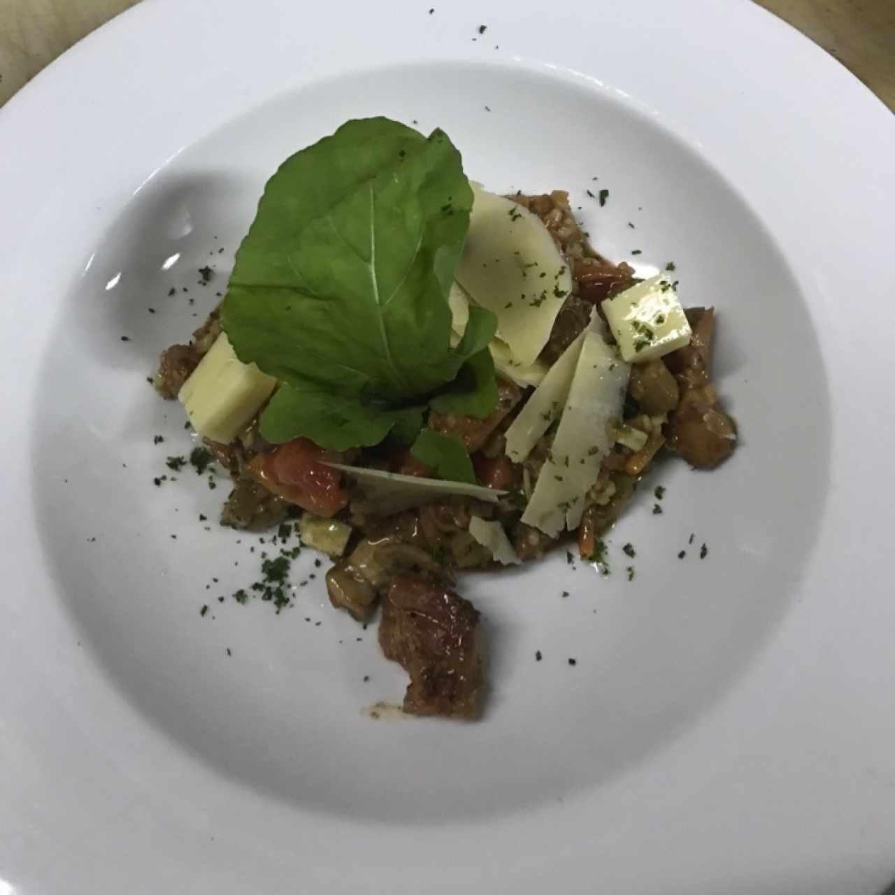 asombrate con el exquisito risotto de conejo preparado por la chef teresa 