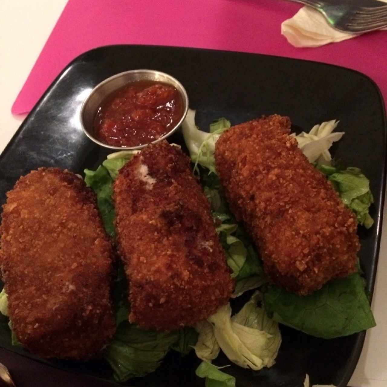 deditos de queso de cabra 