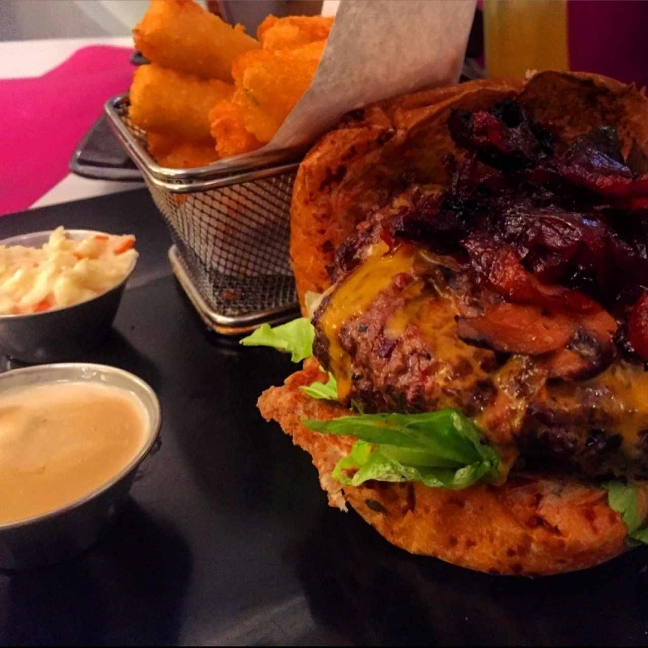 Hamburguesa fresh & grill 