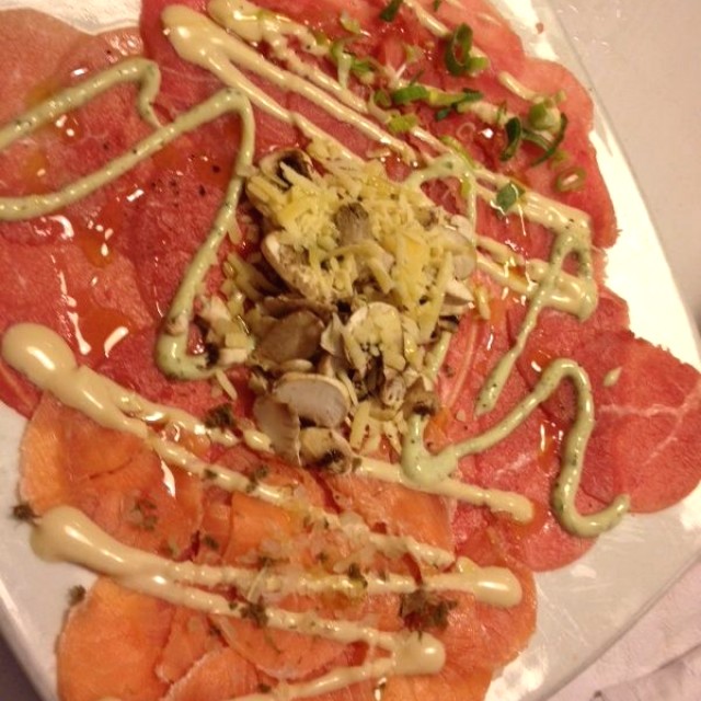 Trío de Carpaccio 