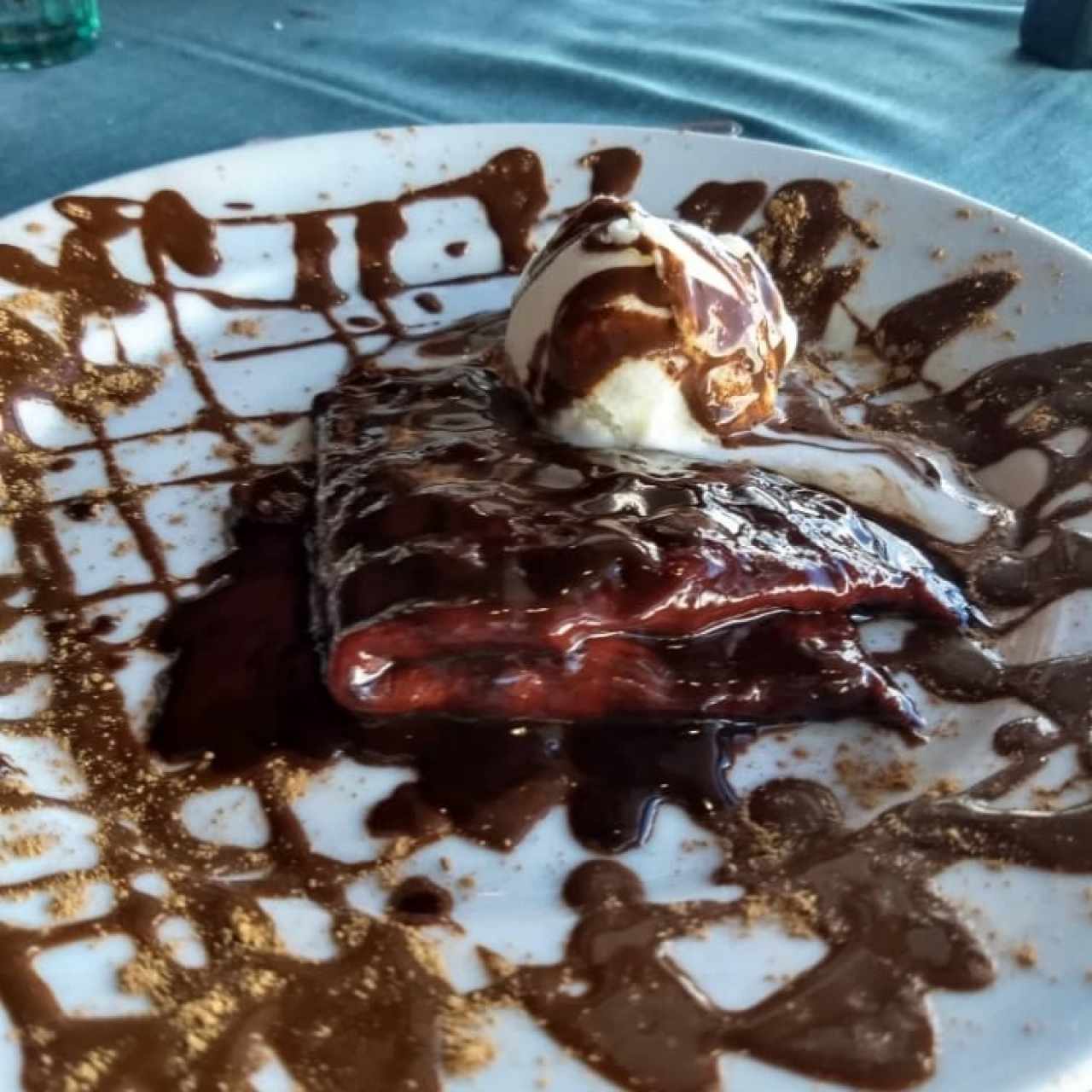 crepe red velvet