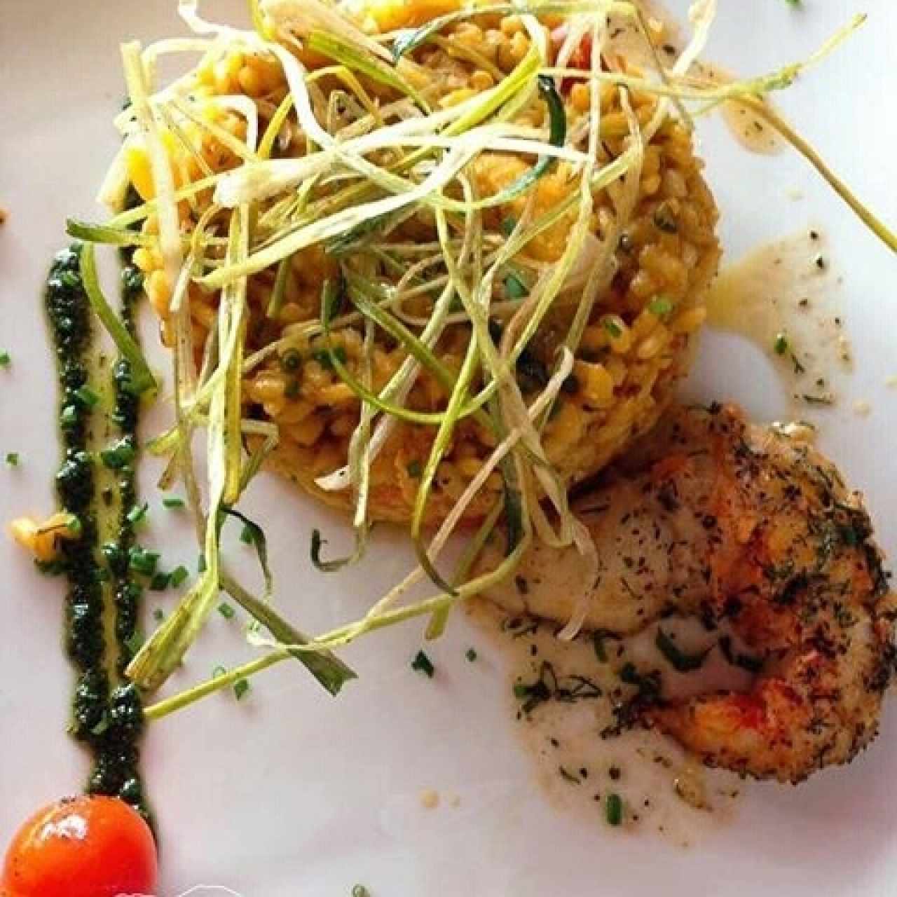 Risotto de langostino