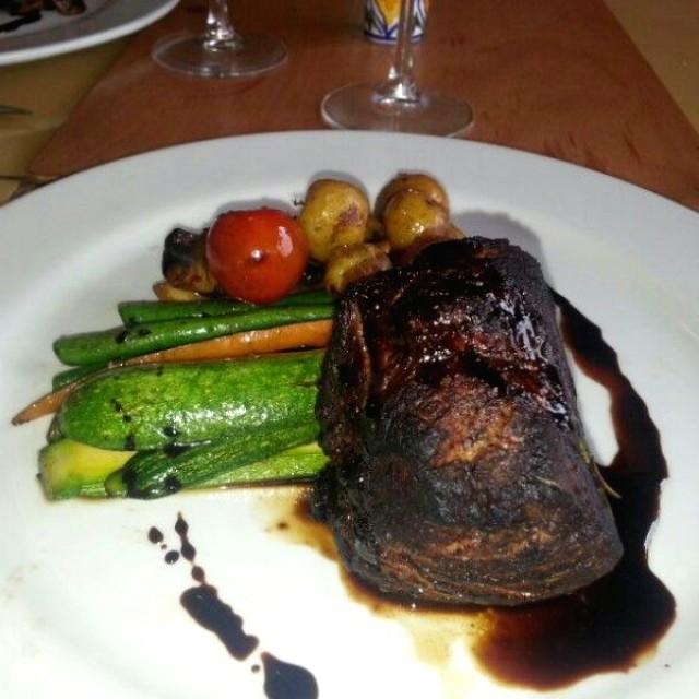 Centro de Lomito con Vegetales