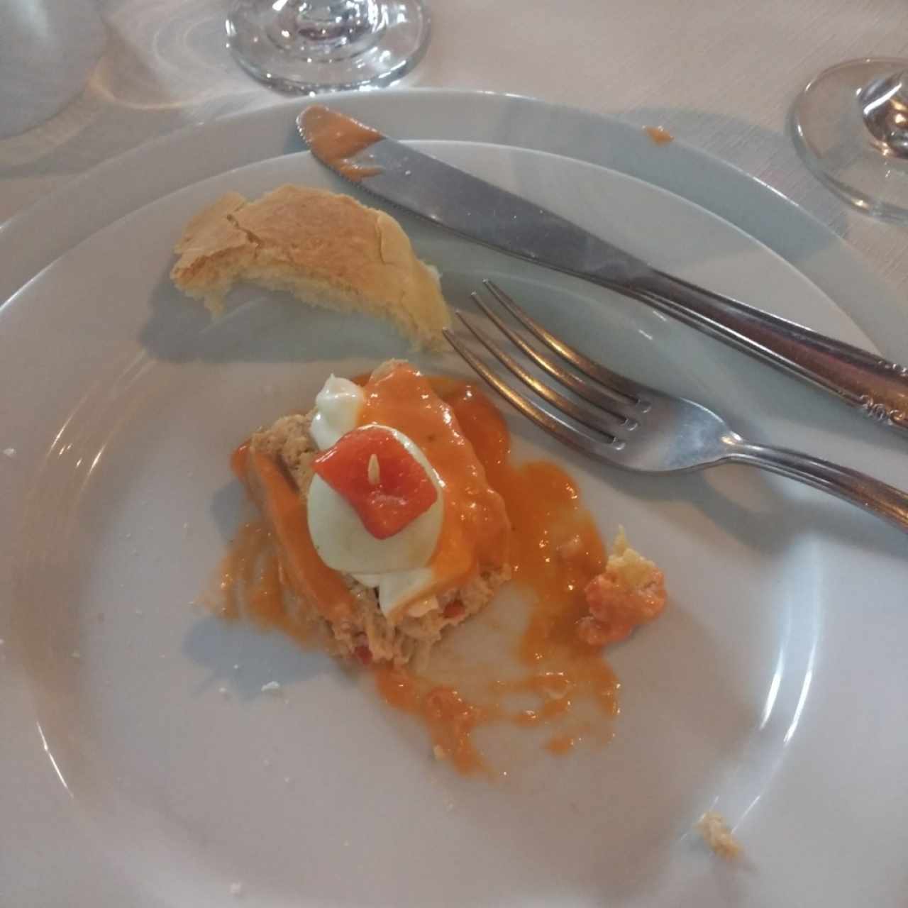 pastel de mero