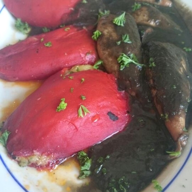 Pimentones rellenos