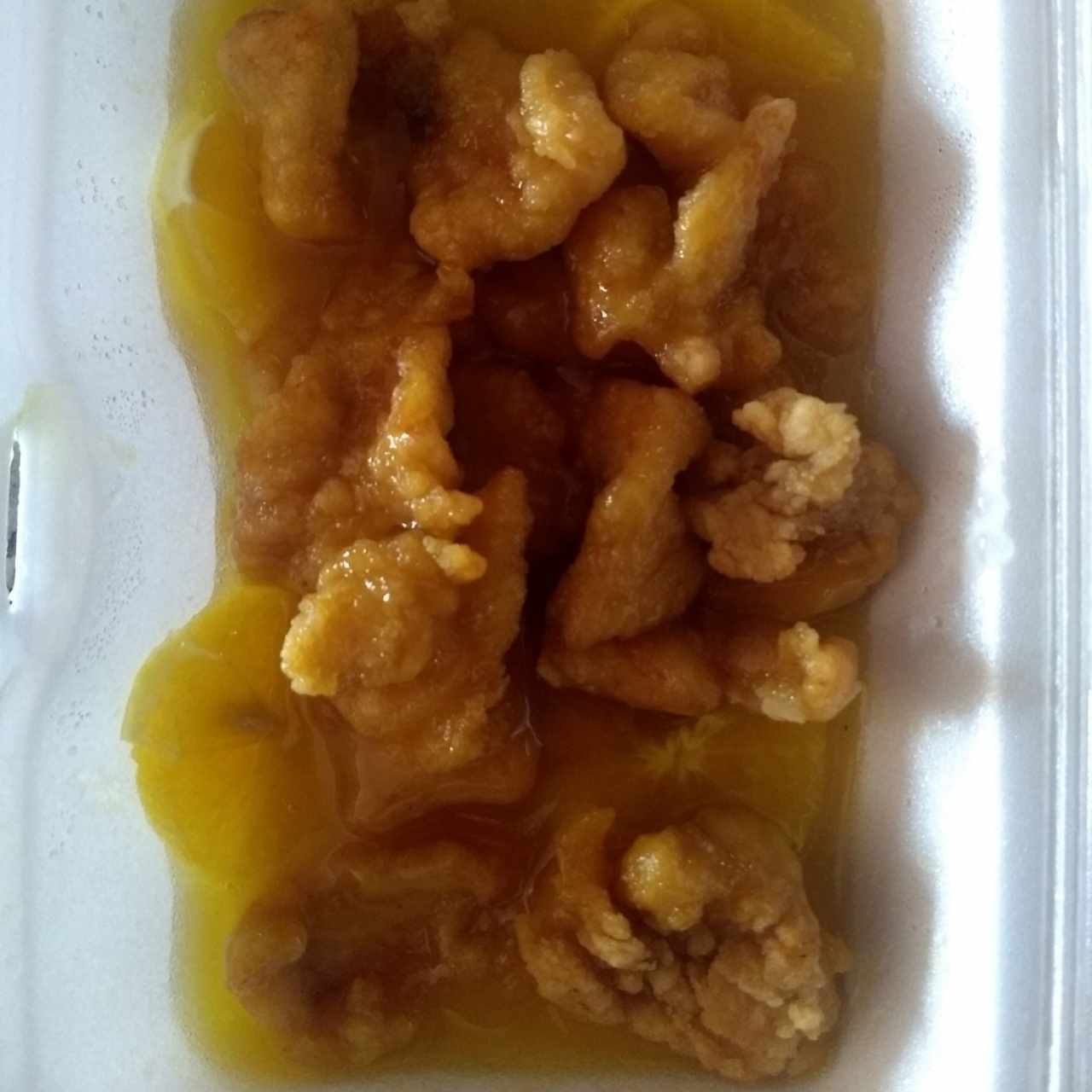 Pollo en Salsa de Naranja