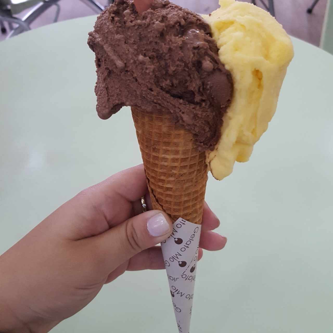 chocolate y parchita 