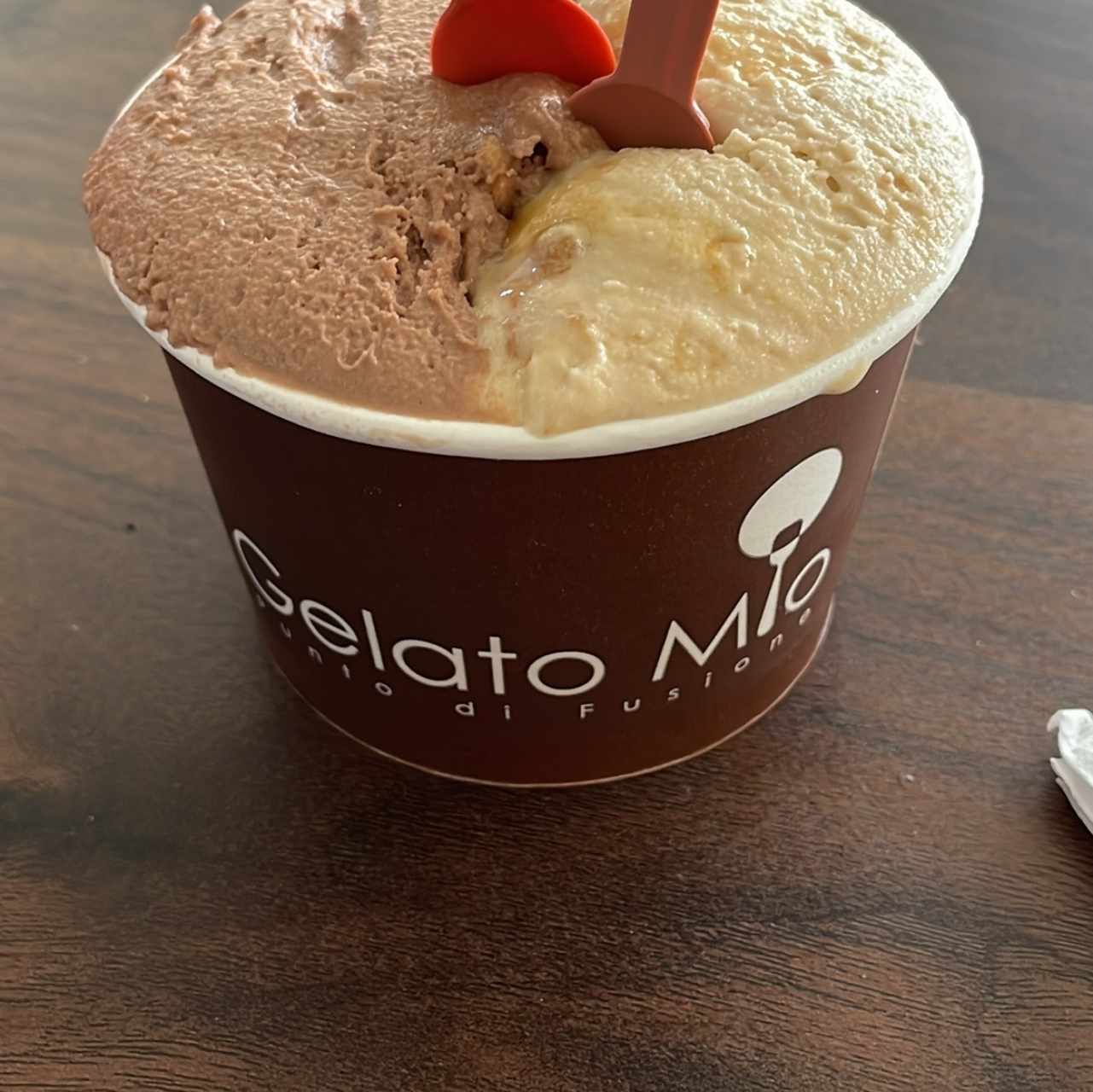 Helado. 
