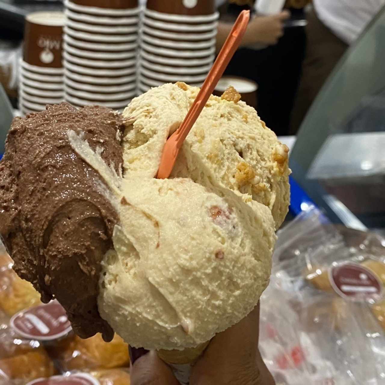 Barquilla triple 