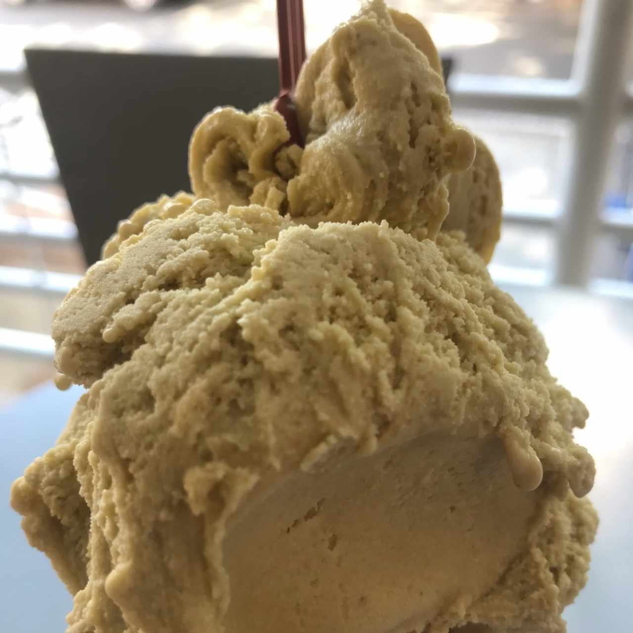 Helado de Pistacho.
