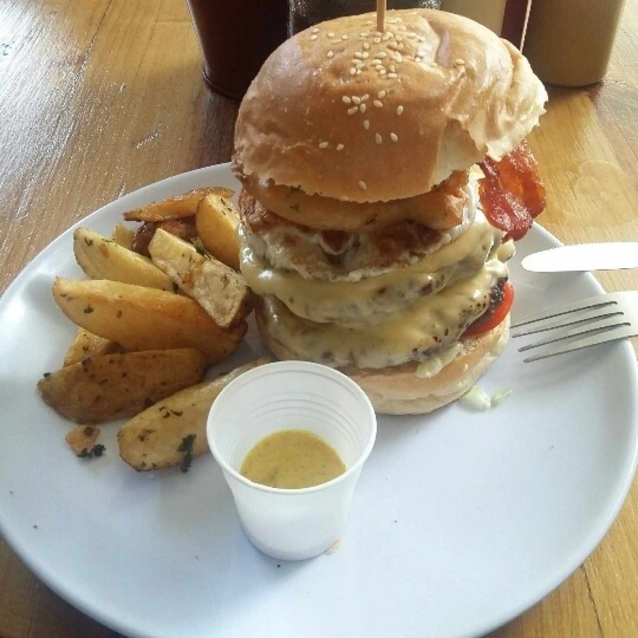 hamburguesa 4x4 todoterreno 